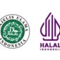 Logo halal versi MUI dan logo halal baru. (Instagram.com/@deryanshaa)