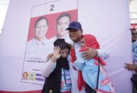 Calon Presiden nomor urut 2, Prabowo Subianto hadir di acara Deklarasi Dukungan dari masyarakat Subang dan Relawan.  (Dok. TKN Prabowo - Gibran)