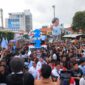 Pasangan Capres Cawapres nomor urut 2 Prabowo Subianto dan Gibran Rakabuming Raka di Kota Semarang, Jawa Tengah. (Dok. TKN Prabowo Gibran)

