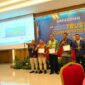 Gathering dan Sarasehan LSP Talenta Wirausaha Nusantara untuk Penguatan Kewirausahaan dan UKM di Indonesia, yang di hadiri oleh Martshudy Khahar, S.E., Deputi Bidang Usaha Mikro Kementrian Koperasi dan UMKM RI, dan NS. Aji Martono, Komisioner Badan Nasional Sertifikasi Profesi (BNSP) di Grya Persada Hotel, Kaliurang - Jogjakarta (9/3/24). (Doc.Ist)