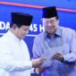 Presiden terpilih 2024-2029 Prabowo Subianto menghadiri acara silaturahmi dan buka puasa bersama Partai Demokrat di Hotel St Regis. (Facebook.com/@DPP Partai Demokrat)