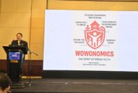 Foto : Seminar Nasional PPJKI-BPKH 2025 yang diselenggarakan oleh Perkumpulan Praktisi Jasa Keuangan Indonesia (PPJKI) bersama Badan Pengelola Keuangan Haji (BPKH) dan dihadiri para profesional keuangan, akademisi, dan regulator di bidang investasi syariah di Ballroom The Ritz Carlton, Mega Kuningan, Jakarta. (24/4/25) (Doc.Ist)