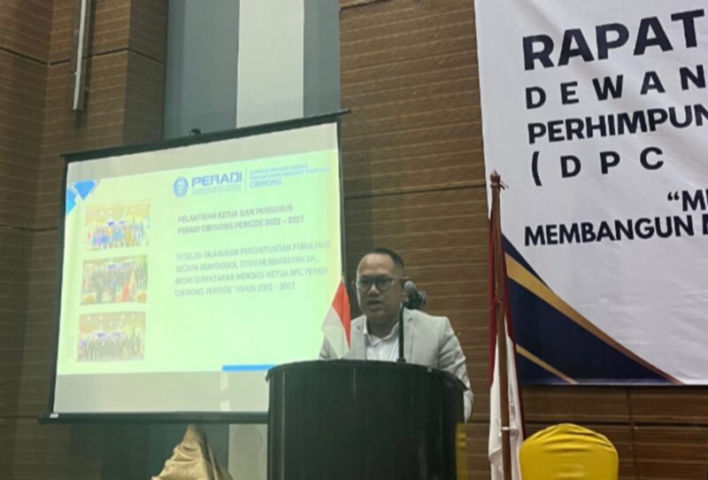 Berlangsung di Hotel Lorin, Sentul, Kabupaten Bogor, Dewan Pimpinan Cabang (DPC) PERADI Cibinong sukses menggelar Rapat Anggota Cabang (RAC) tahunannya. (Dok. DPC PERADI Cibinong)