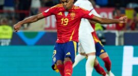 Pemain Timnas Spanyol, Lamine Yamal. (Instagram.com @lamineyamal)