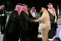 Momentum kerja sama strategis saat Prabowo bertemu Putra Mahkota Saudi di Jeddah, awal tangkap peluang energi dan investasi. (Dok. Tim Mdia Prabowo)