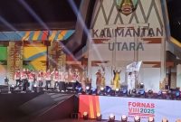 Foto : Panggung Penutupan FORNAS VIII Dihentak Slank dan Artis Top. (Doc.Ist)