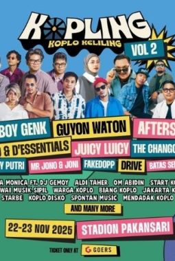 NDX AKA Bergabung di KOPLING 2025, Penyelenggara Prediksi Lonjakan Pengunjung