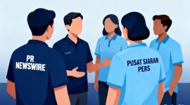 Kolaborasi PR Newswire–PSPI menjadi langkah strategis dalam meningkatkan penyebaran informasi korporasi. (Dok. Kreasi Cici AI)